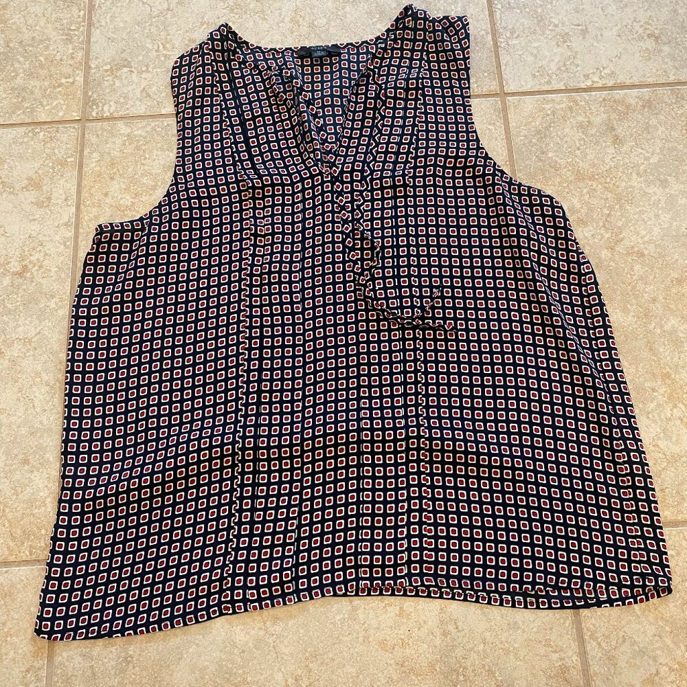 Square Patterned Blouse - image 1